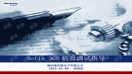 Sofia機器調(diào)試指導(dǎo) 信息系統(tǒng)運行維護服務(wù)詳解